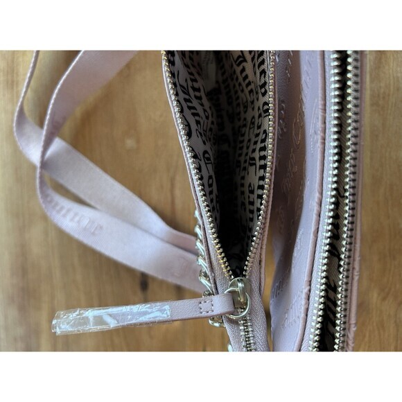 NWT Juicy Couture Double Trouble Crossbody - ‎ Dusty Blush Small Double Handbag - Picture 5 of 5